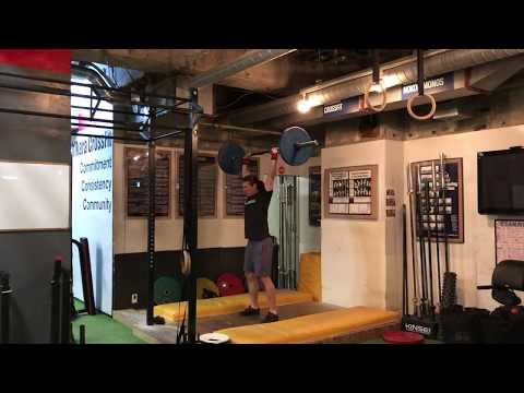 The Throwdown - #tttTD5 - Barbell Complex, Pull-ups, Jump Rope and Snatch