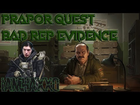 Bad rep evidence | Quick Quest Guide (Portable Cabin Key Of Customs Factory Zone)