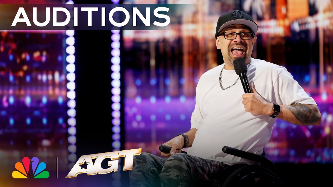 Daniel Alvarez Pursues His Comedy Dream After A Life-Changing Injury | Auditions | AGT 2026 thumbnail