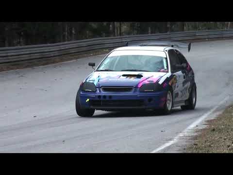 Adrian Bęben - Honda EVORA - SuperOES 3 Runda Tor Kielce 16-03-2019