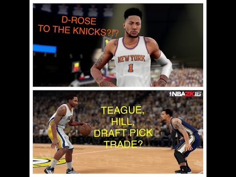 ROSE TO THE KNICKS? TEAGUE THREE TEAM TRADE?