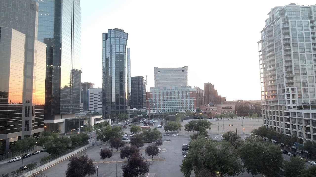 Live webcam view of Downtown Calgary Skyscraper Panorama