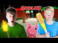 RoBLoX PiGGy FOREST in REAL LIFE: Chapter 4! Escape Psycho Pig Infection!
