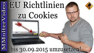 EU Richtlinien zu Cookies für Webseitenbetreiber bis 30.09.2015 umzuse