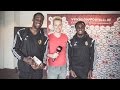 Stijn introduceert dance bij Romelu en Jordan Lukaku