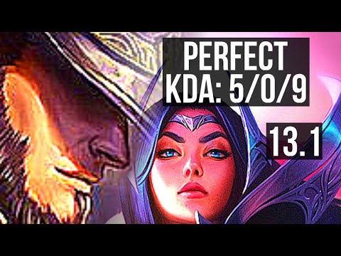 TWISTED FATE vs IRELIA (MID) | 5/0/9, 600+ games | KR Diamond | 13.1