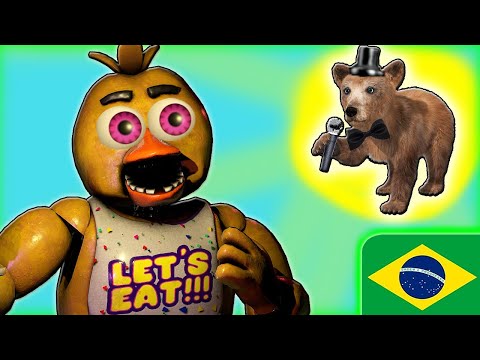 ANIMATRONICS DE FNAF E SEUS ANIMAIS FAVORITOS Parte 2! (Five Nights At Freddy's PT-BR)