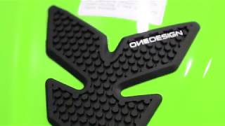 Samolepka - tank pad - tank grips ONEDESIGN pro HONDA CRF 1000L Africa Twin Adventure Sport  rok 2020-2023 barva čirá