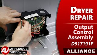 Dryer No Start - Output Control Assembly Repair