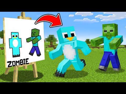 EPIC Minecraft Pranks with DRAWING MOD!
