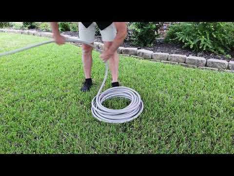 How to roll up an Eley Polyurethane Hose