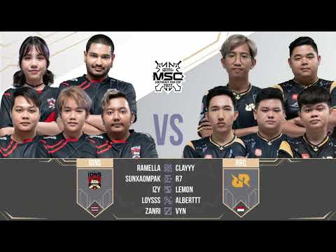 MSC 2022 Group Stage Day 2 game 1 | IDONOTSLEEP Esports vs RRQ Hoshi