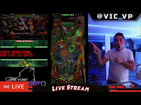 Data East Teenage Mutant Ninja Turtles 2.0 Code Gameplay on VPX! - Virtual Pinball
