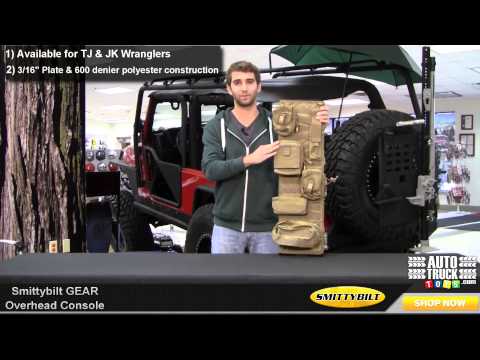 Smittybilt Jeep Wrangler G.E.A.R. Overhead Console - TJ / JK