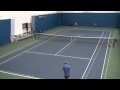 Devin Bostick Tennis College Recruiting 092010