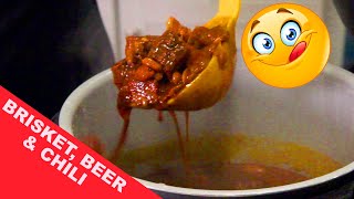 BRISKET, BEER & BEAN CHILI