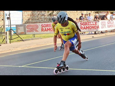100 Mts Sprint Road Junior Ladies  Semi final | WSC2023 - Italy