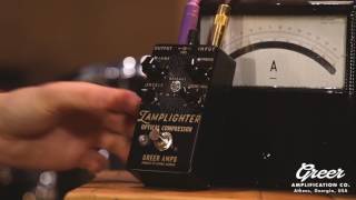 Video thumbnail for LAMPLIGHTER OPTICAL COMPRESSOR | GREER AMPS | MATT MARTIN by Greer Amps