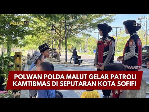 PRESISI UPDATE: POLWAN POLDA MALUT GELAR PATROLI KAMTIBMAS DI SEPUTARAN KOTA SOFIFI 02/02/26 (21.00)