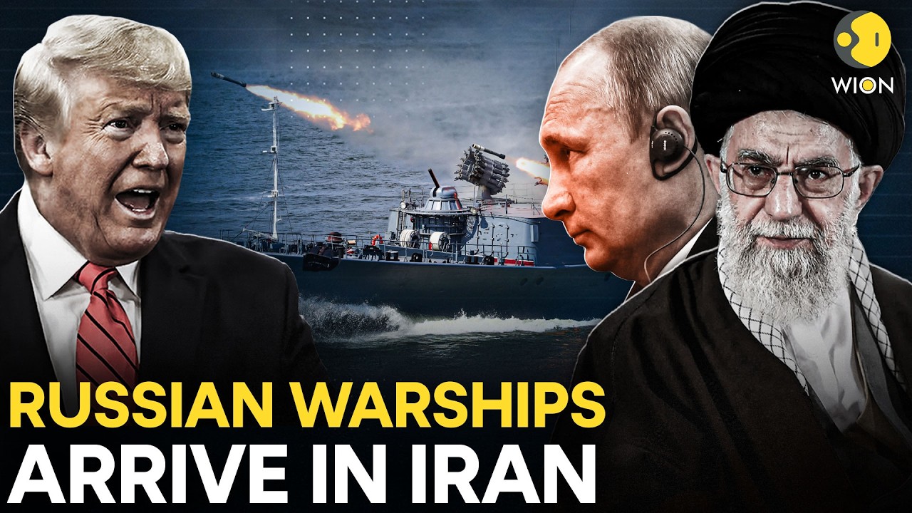 US-Iran Tensions LIVE: Russia Joins Iran Naval Drills Near US Carrier Amid Gulf Tensions| WION Live