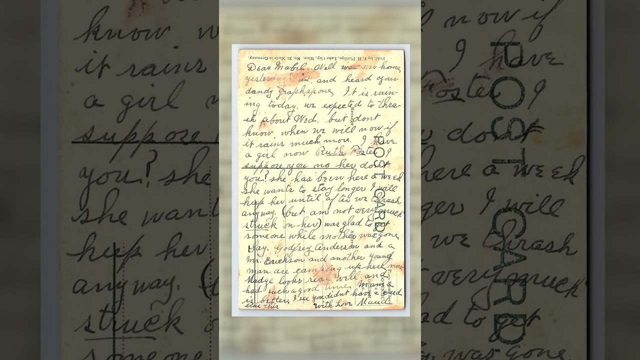 R. H. Phillips, Minn. National Guard on Hike, Lake City, Divided Back Era Video