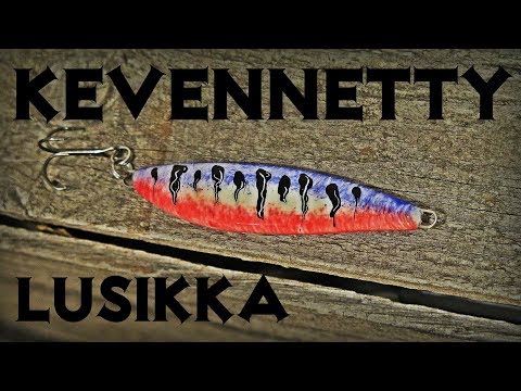 Kevennetty meritaimen lusikka