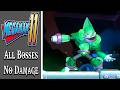 Megaman 11 PC All Bosses Weaknesses No Damage