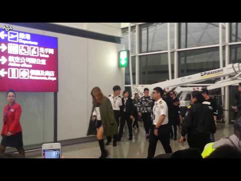 [Fancam] 141203 Sistar @ HK Airport