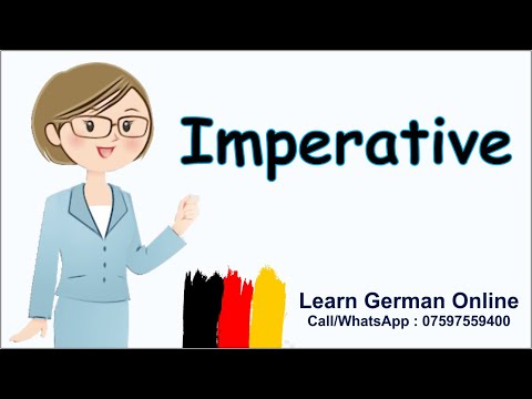 Imperative | German Grammar in HINDI | German for beginner | A1 | Learn German | Deutsch