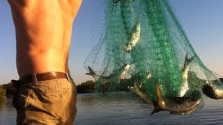 preview picture of video 'Cast Netting for Roe Mullet'