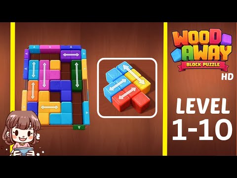 Wood Away Level 1 - Wood Away Level 1-10 Solution Walkthrough