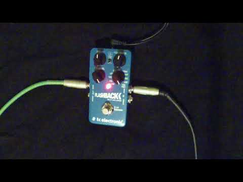 Tc Electronic Flashback V.1 Toneprint session.. Pete Thorn Modulated delay Toneprint