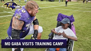 Mo Gaba Meets Ben Powers, the Raven He Drafted | Baltimore Ravens