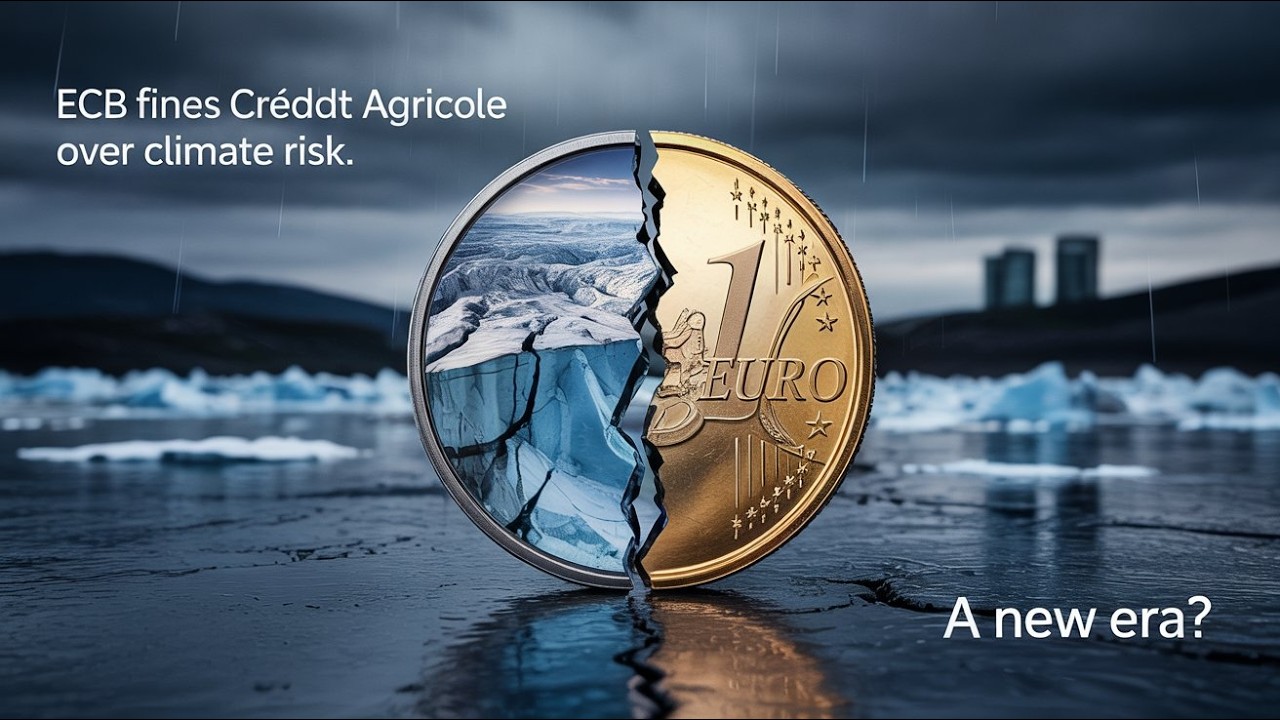ECB Fines Crédit Agricole Over Climate Risk: A New Era?