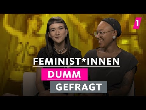 Feminist*innen hassen Männer! | 1LIVE Dumm Gefragt