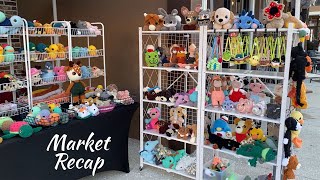 Selling Crochet Plushies at Vendor Markets What Sold and How Much?