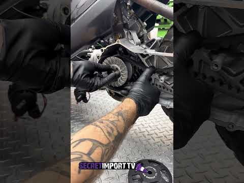 Variator Malossi Overrange 2013 Minarelli Installation