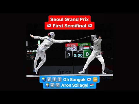 Seoul Grand Prix 2023 SMS - L4 - Oh Sanguk KOR v Aron Szilagyi HUN