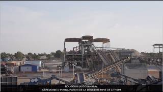 Mali - Bougouni : Assimi Goïta inaugure la deuxième mine de lithium de N'Gouanala