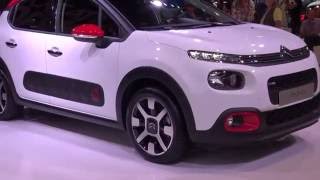 パリモーターショー(Paris MOTOR SHOW)2016 CITROEN 新型C3 世界初公開！