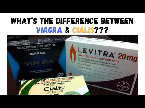 Cialis (Tadalafil) vs Viagra (Sildenafil) What are the differences?