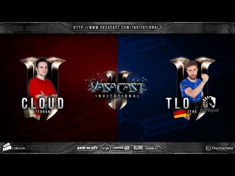 Vasacast Invitational Day 1 - RO 16 - aTnClouD vs LiquidTLO - 1°Game