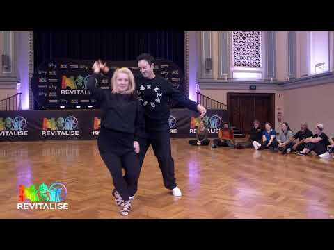 Jordan Frisbee & Tatiana Mollmann - Improv Modern West Coast Swing - 2025 Revitalise WCS