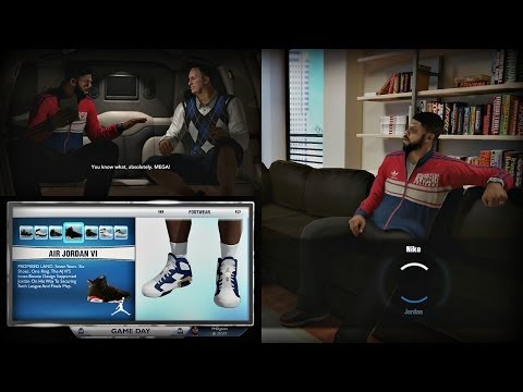 NBA 2K14 Next Gen MyCAREER - MEGA Nike or Jordan Endorsement! PS4