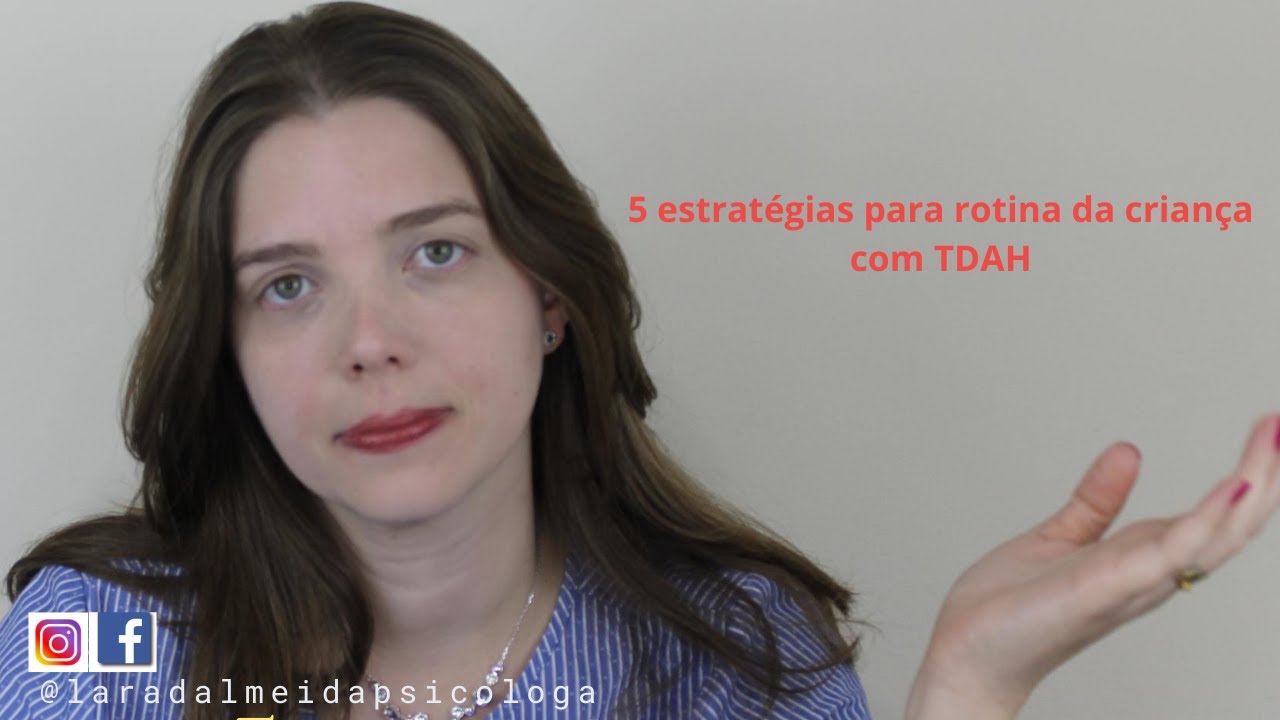 5 estratégias para rotina da criança com TDAH