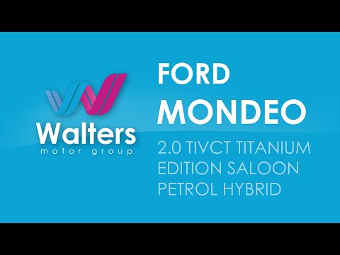 Ford Mondeo 2.0 Tivct Titanium Edition Saloon Petrol Hybrid