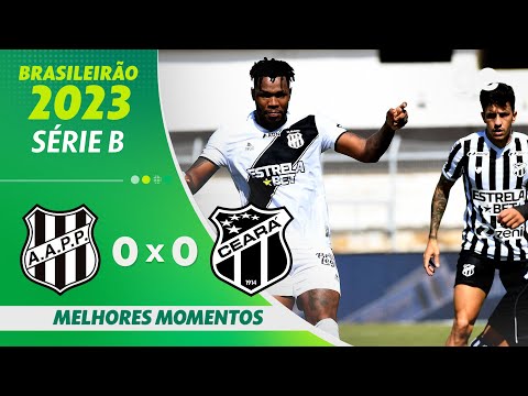 Gols e lances de Ponte Preta x Ceará