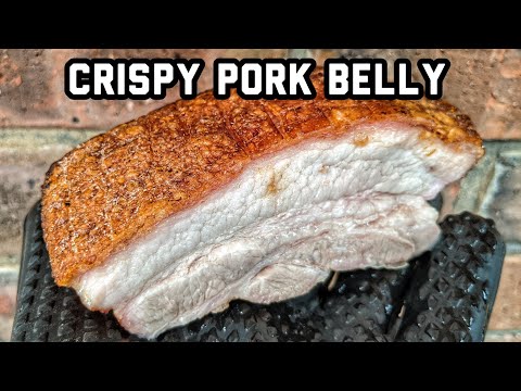 How to Make Crispy Pork Belly in a Kamado Smoker
