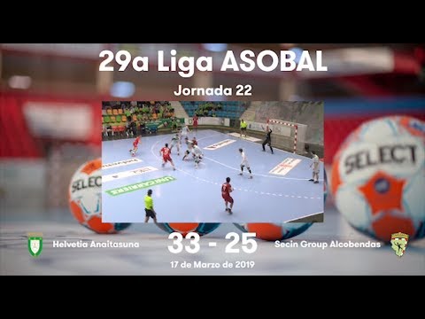 LIGA ASOBAL J22: Helvetia Anaitasuna - Secin Group Alcobendas 33-25