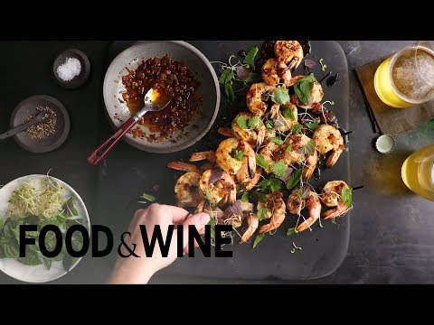 Grilled Shrimp Skewers With Shrimp Butter | Recipe | Food & Wine